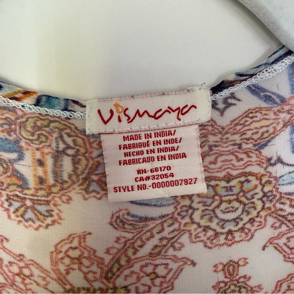 Lightweight Vismaya Boho Floral Kimono - Picture 3 of 4